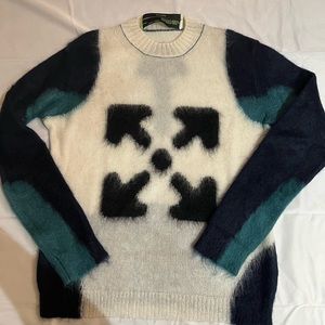 OFF WHITE Mohair Sweater Size M